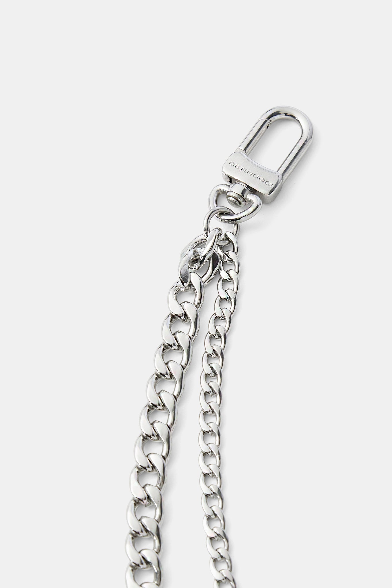 Polished Cuban Double Layer Jean Chain